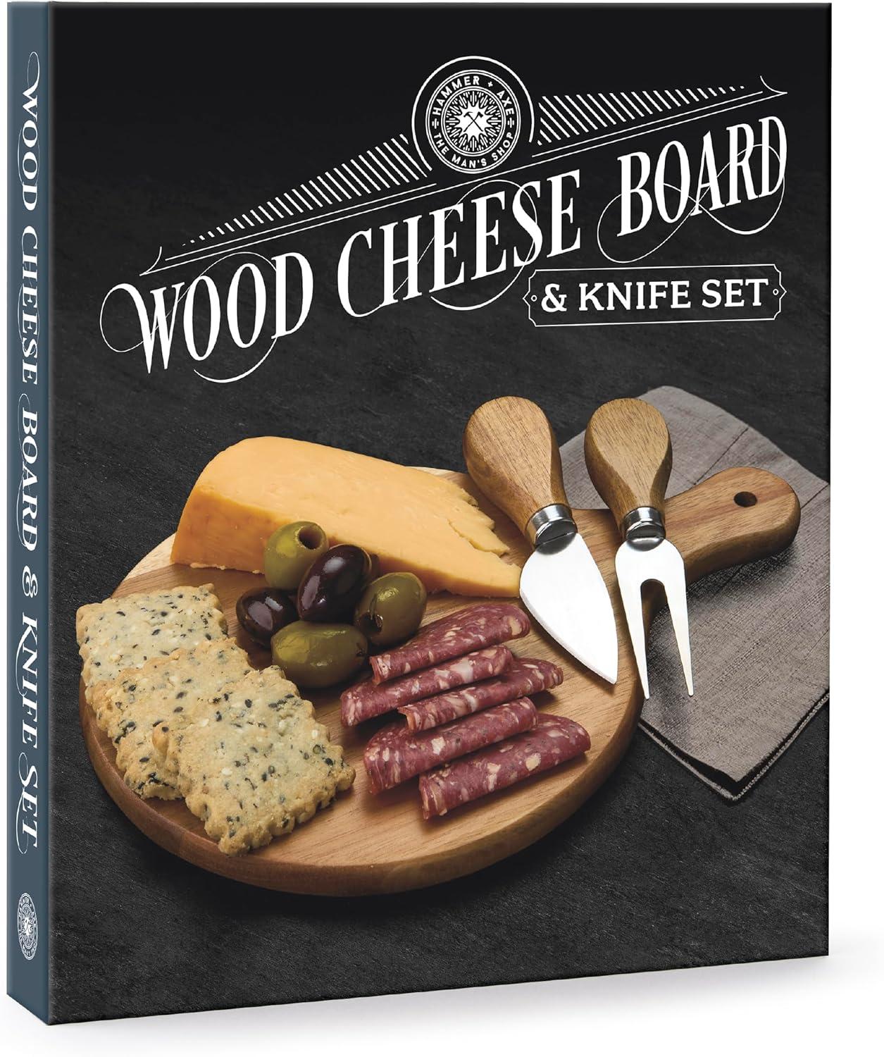 image:imageHammer Axe Acacia Wood Cheese Board amp Knife Set Perfect for Charcuterie Boards Wine Pairings amp Dinner Parties Charcuterie Board Serving Tray Kitchen Essential Housewarming Wedding Home Gift