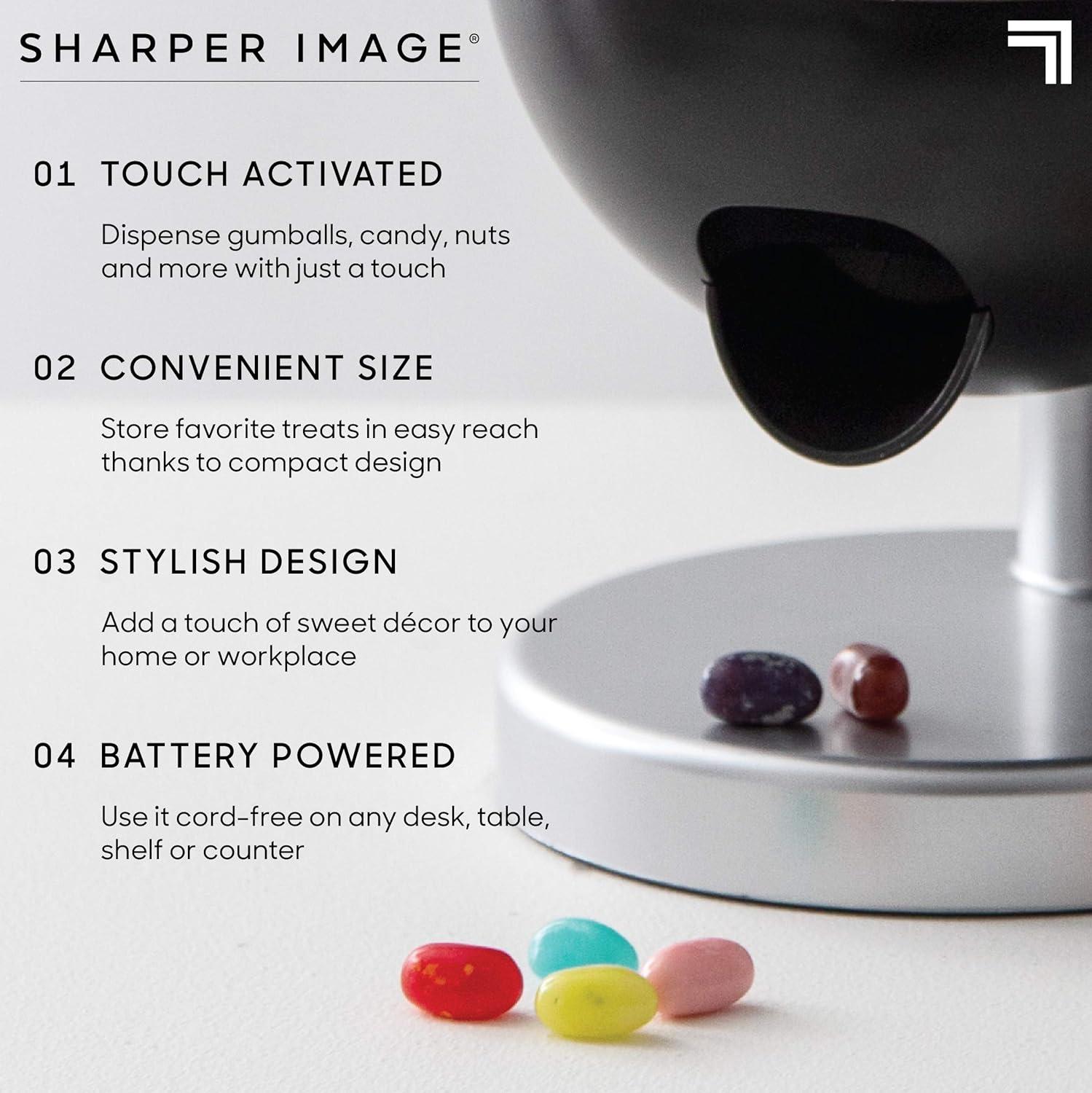image:imageSharper Image Entertaining Bundle Electric Fondue Maker with Stainless Steel Pot amp Serving Tray Mini 9 TouchActivated Candy Dispenser Movie Nights Parties Family Fun Housewarming Gift