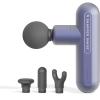 image:imageSharper Image Deep Tissue Percussion Massage Gun Powerboost Move Evo Hot amp Cold Rechargeable Handheld Massager 4 Adjustable Speeds 5 Attachment Heads amp Carrying Case for Muscle Pain Relief BlueMove  Periwinkle