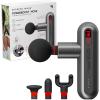 image:imageSharper Image Deep Tissue Percussion Massage Gun Powerboost Move Evo Hot amp Cold Rechargeable Handheld Massager 4 Adjustable Speeds 5 Attachment Heads amp Carrying Case for Muscle Pain Relief BlueMove  Gray