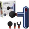 image:imageSharper Image Deep Tissue Percussion Massage Gun Powerboost Move Evo Hot amp Cold Rechargeable Handheld Massager 4 Adjustable Speeds 5 Attachment Heads amp Carrying Case for Muscle Pain Relief BlueMove  Navy