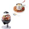 image:imageSharper Image Entertaining Bundle  Electric Fondue Maker with Stainless Steel Pot amp Serving Tray Mini 9 TouchActivated Candy Dispenser Movie Nights Parties Family Fun Housewarming Gift