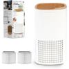 image:imageSharper Image HEPA Air Purifier for Home 3Stage Filtration for Large Room Aromatherapy Fragrance Pads Pet Odor Eliminator Removes Dust Allergens Smoke amp Dander Apartment amp Dorm Room Essentials