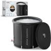 image:imageSharper Image Insulated Ice Bath Cold Plunge Tub with Lid 315 x 295 Portable Inflatable Bathtub Helps Boost Energy amp Muscle Recovery Cold Therapy for Athletes amp Adults up to 65 amp 250 LbsSoaking Bath