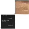 image:imageSharper Image LED Word Clock Bundle  Modern 775 Light Up Time Display in Black and Copper Desk or Wall Accent Clock Contemporary Home Office Bedroom Living Room Dcor Premium Gift Set
