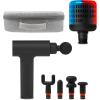 image:imageSharper Image Powerboost 30 Deep Tissue Massage Gun Bundle with Hot amp Cold Dual Temperature Attachment