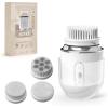 image:imageSharper Image Revel 3in1 Sonic Facial Cleanser  15000 VPM GlowBoosting Face Brush Oscillating amp Spin Modes 3 Brush Heads 3 Speeds 90Second Smart Timer Wireless Charging WaterResistant