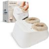 image:imageSharper Image Shiatsu Luxe Foot Massager with Heat amp Compression UltraSoft Padding Deep Kneading Massage Tool Relax Muscles Target Heels Balls amp Arches Perfect Holiday Gift for Women amp Men