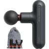 image:imageSharper Image Powerboost Move Aero New 2026 Version Mini Deep Tissue Percussion Massage Gun Muscle Recovery amp Pain Relief Massage Tool Full Body Back amp Shoulder Massager Gift for Men WomenGunmetal Grey