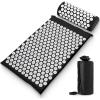 image:imageSharper Image Acupressure Mat amp Pillow Set with Travel Bag for Full Body Muscle Recovery amp Relaxation Stress amp Anxiety Relief Back Neck Shoulder Pain Relief Portable Travel Massage Tool Gift